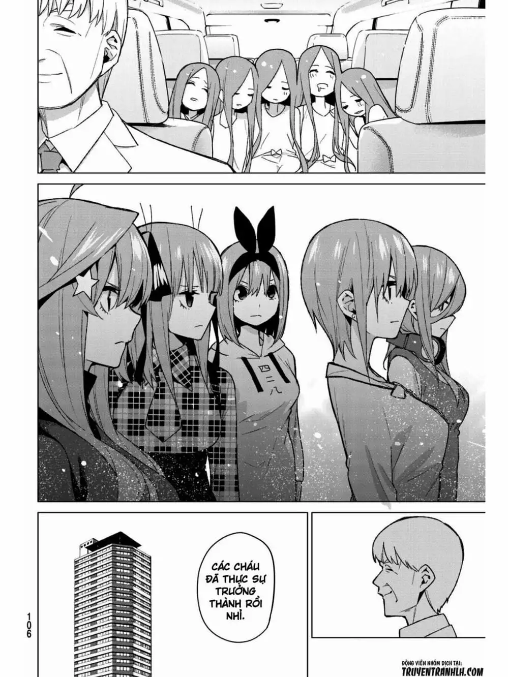 Truyện Tranh Nhà Có 5 Nàng Dâu - Gotoubun No Hanayome trang 6