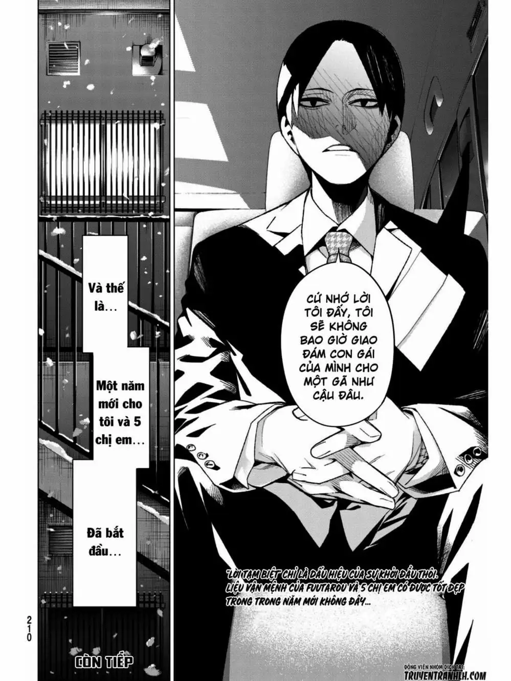 Truyện Tranh Nhà Có 5 Nàng Dâu - Gotoubun No Hanayome trang 6