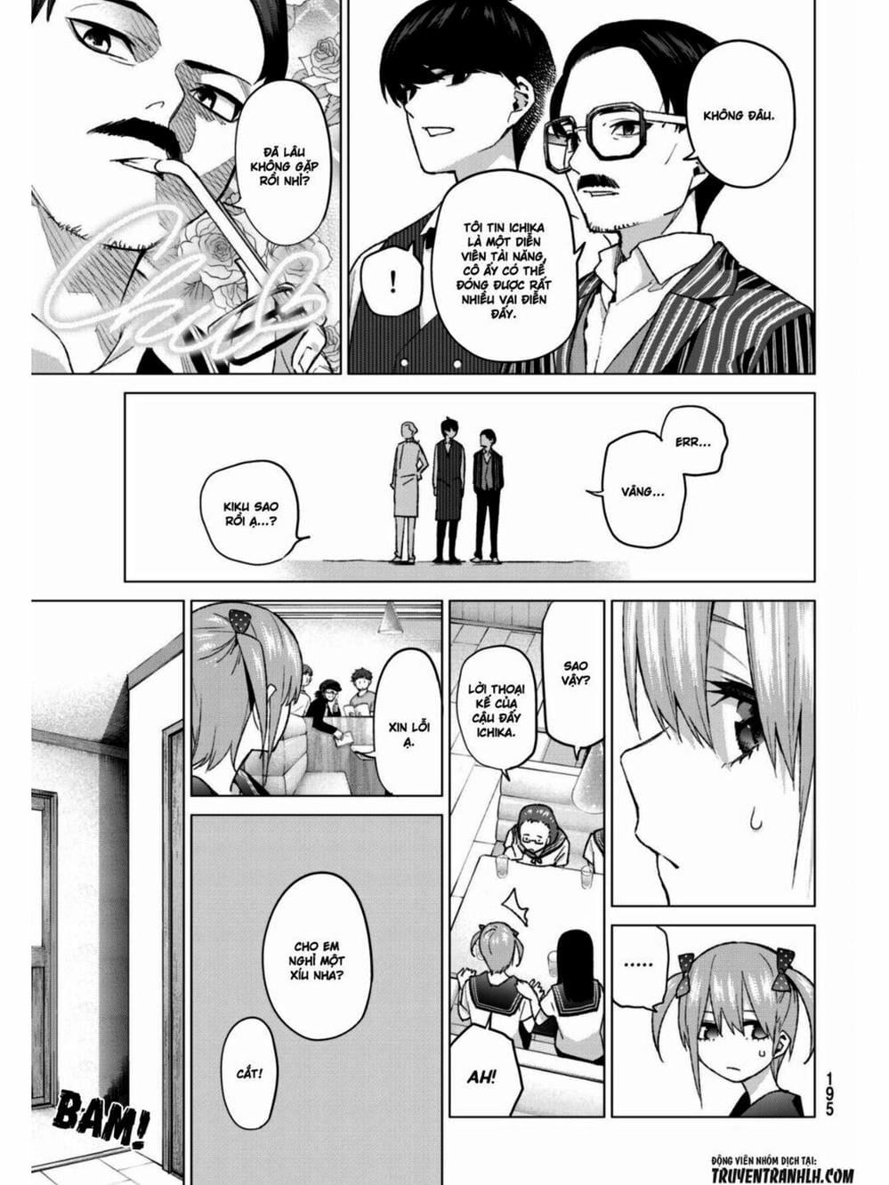 Truyện Tranh Nhà Có 5 Nàng Dâu - Gotoubun No Hanayome trang 6