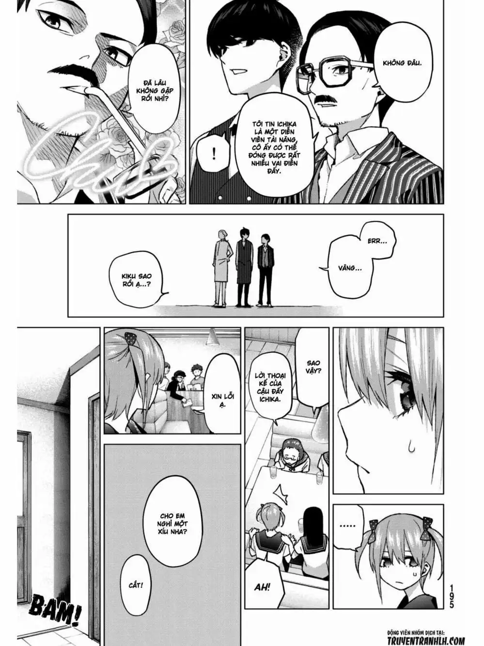 Truyện Tranh Nhà Có 5 Nàng Dâu - Gotoubun No Hanayome trang 6