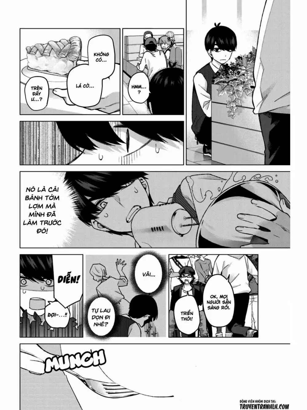 Truyện Tranh Nhà Có 5 Nàng Dâu - Gotoubun No Hanayome trang 6