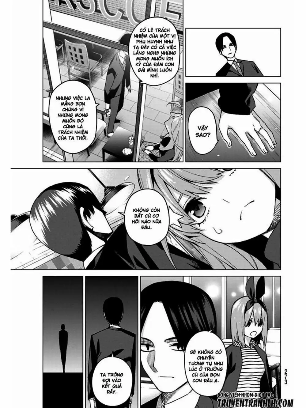 Truyện Tranh Nhà Có 5 Nàng Dâu - Gotoubun No Hanayome trang 6