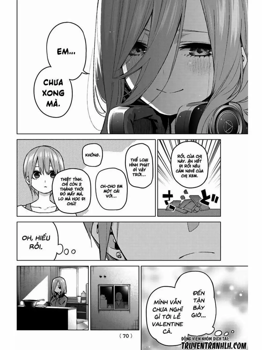 Truyện Tranh Nhà Có 5 Nàng Dâu - Gotoubun No Hanayome trang 6