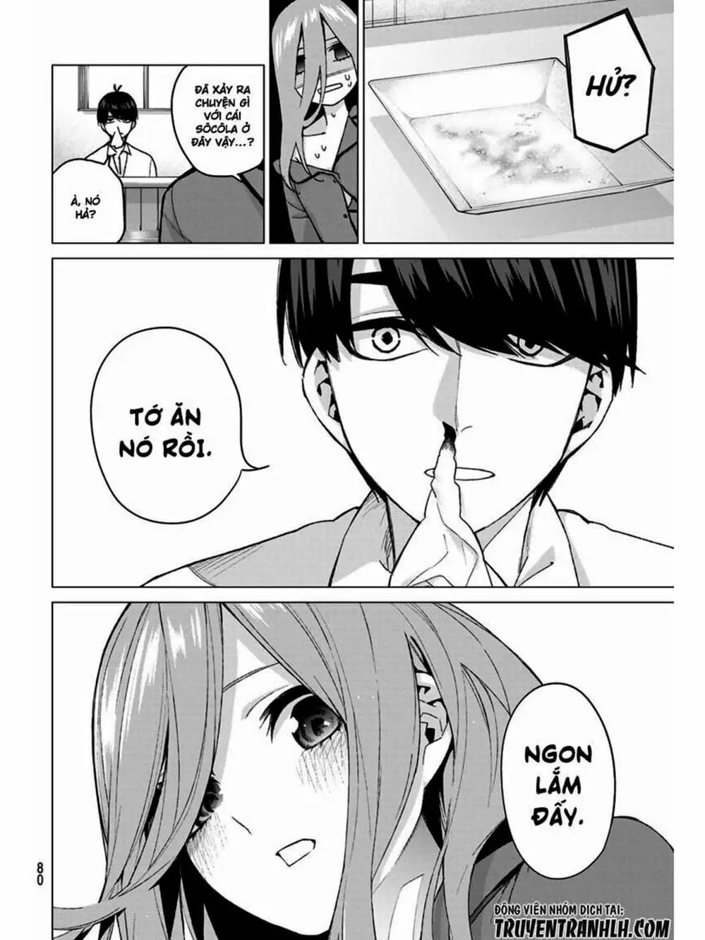 Truyện Tranh Nhà Có 5 Nàng Dâu - Gotoubun No Hanayome trang 6