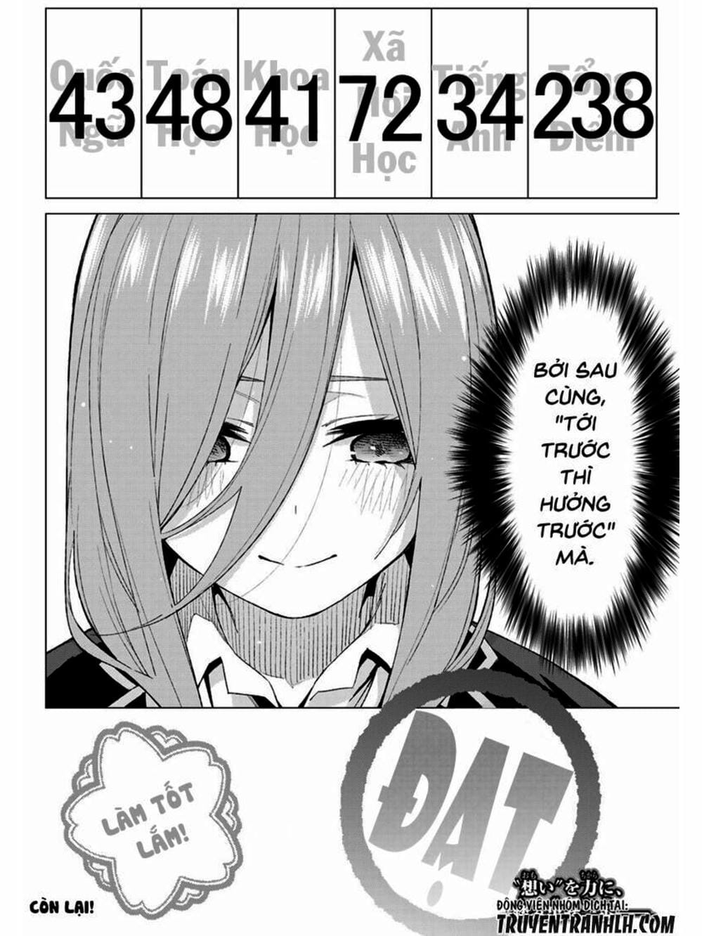 Truyện Tranh Nhà Có 5 Nàng Dâu - Gotoubun No Hanayome trang 6