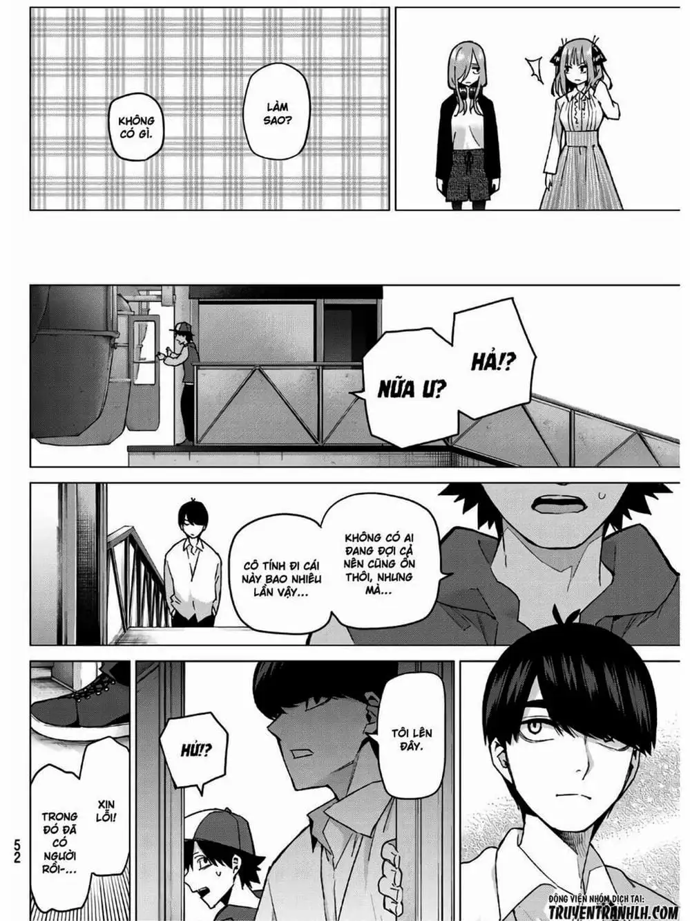 Truyện Tranh Nhà Có 5 Nàng Dâu - Gotoubun No Hanayome trang 6