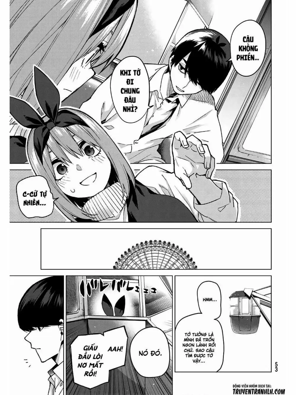 Truyện Tranh Nhà Có 5 Nàng Dâu - Gotoubun No Hanayome trang 6