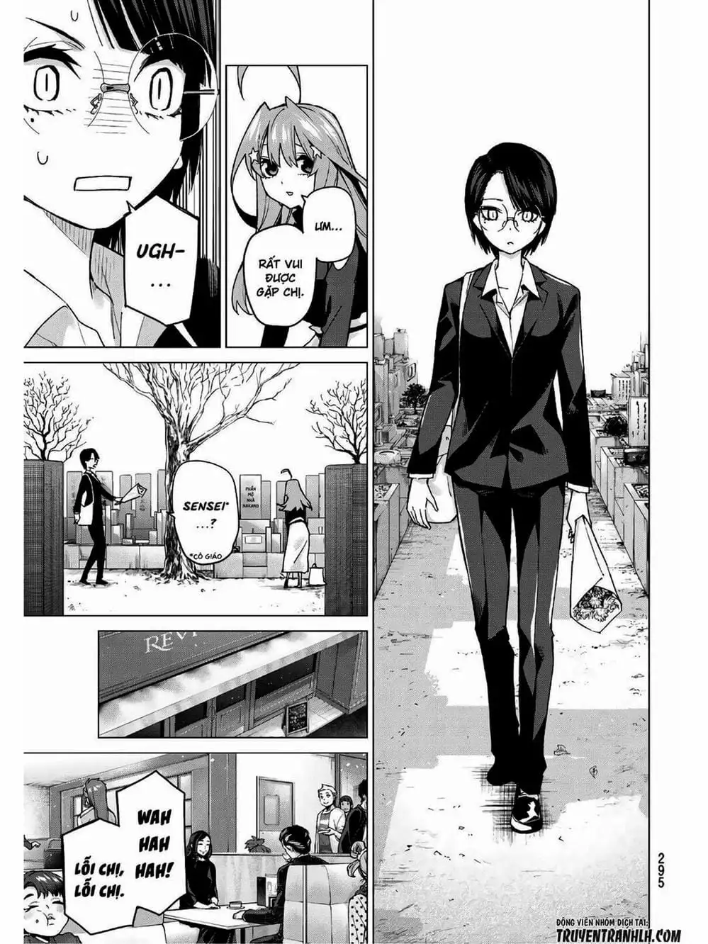 Truyện Tranh Nhà Có 5 Nàng Dâu - Gotoubun No Hanayome trang 6