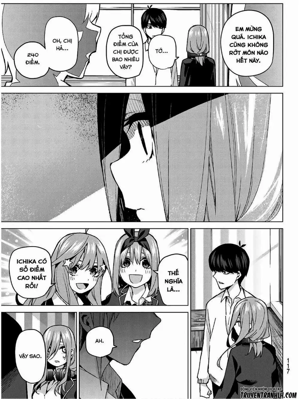 Truyện Tranh Nhà Có 5 Nàng Dâu - Gotoubun No Hanayome trang 6