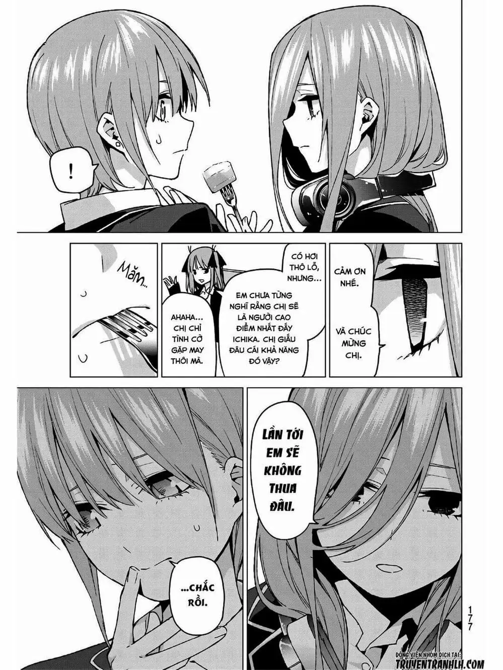 Truyện Tranh Nhà Có 5 Nàng Dâu - Gotoubun No Hanayome trang 6