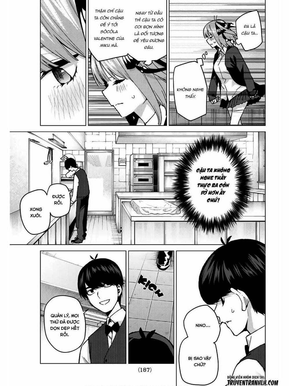 Truyện Tranh Nhà Có 5 Nàng Dâu - Gotoubun No Hanayome trang 6