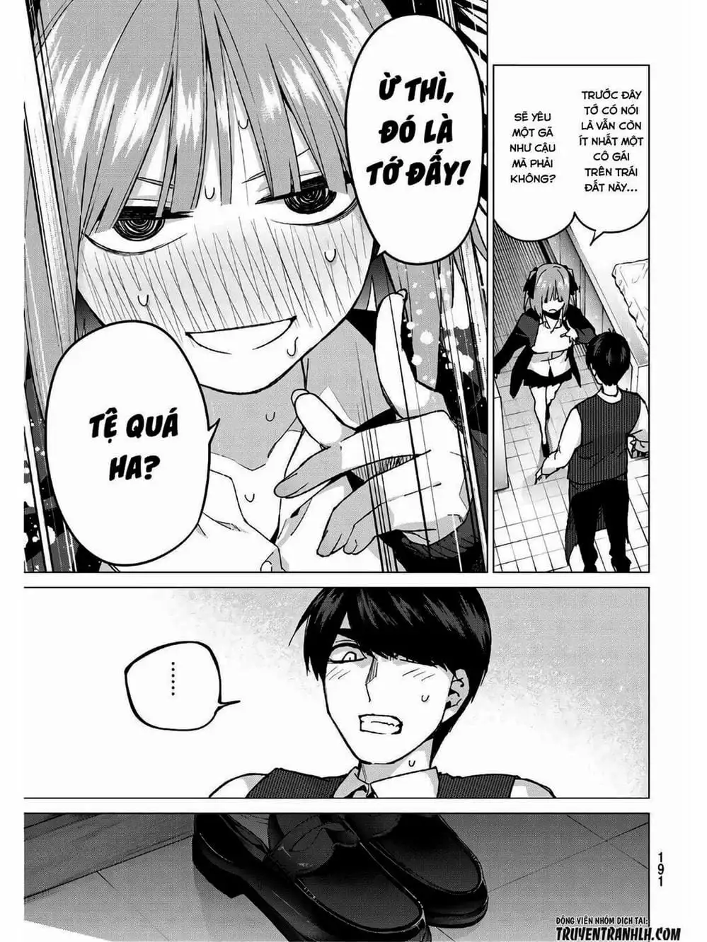 Truyện Tranh Nhà Có 5 Nàng Dâu - Gotoubun No Hanayome trang 6