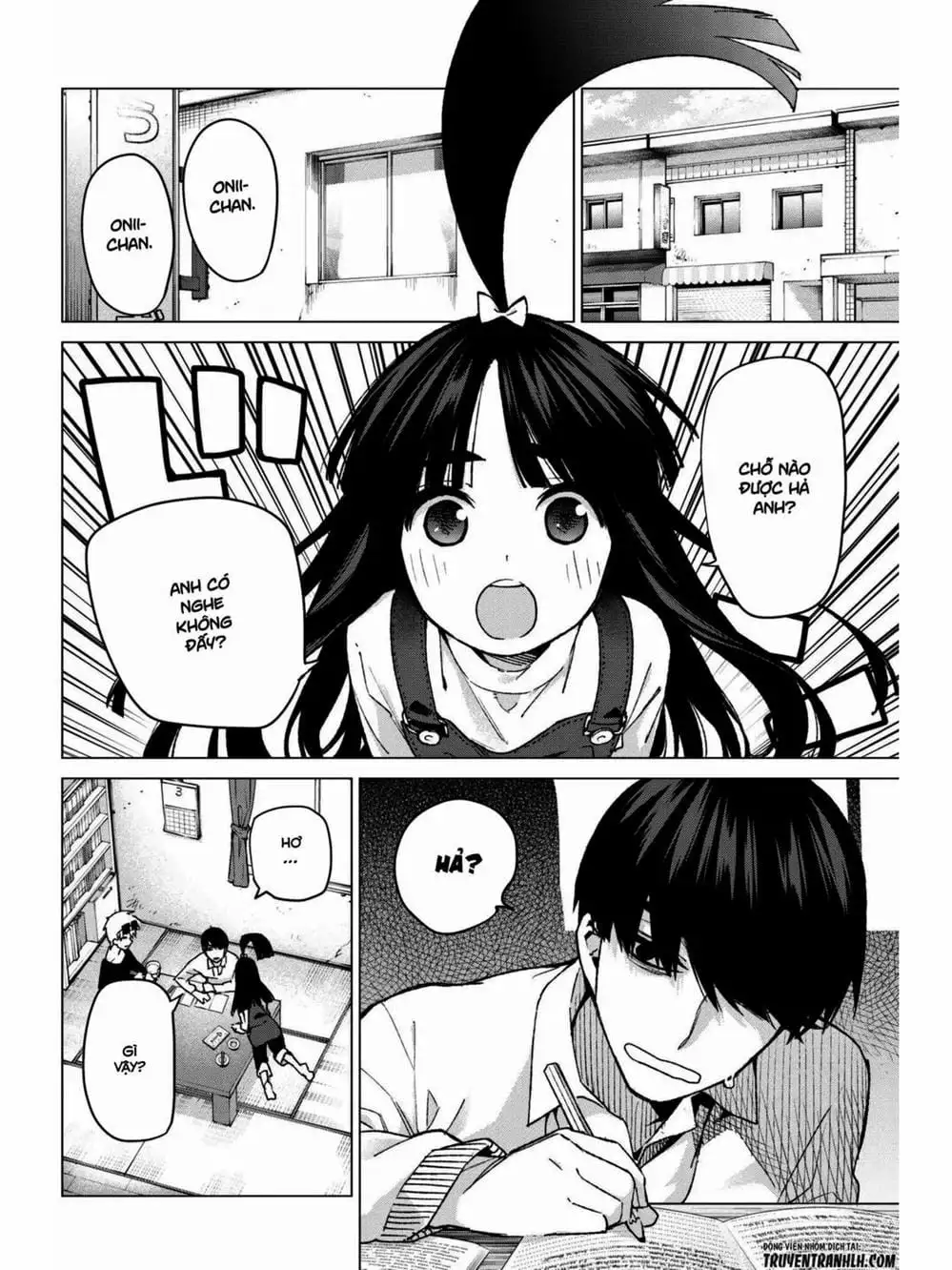 Truyện Tranh Nhà Có 5 Nàng Dâu - Gotoubun No Hanayome trang 6