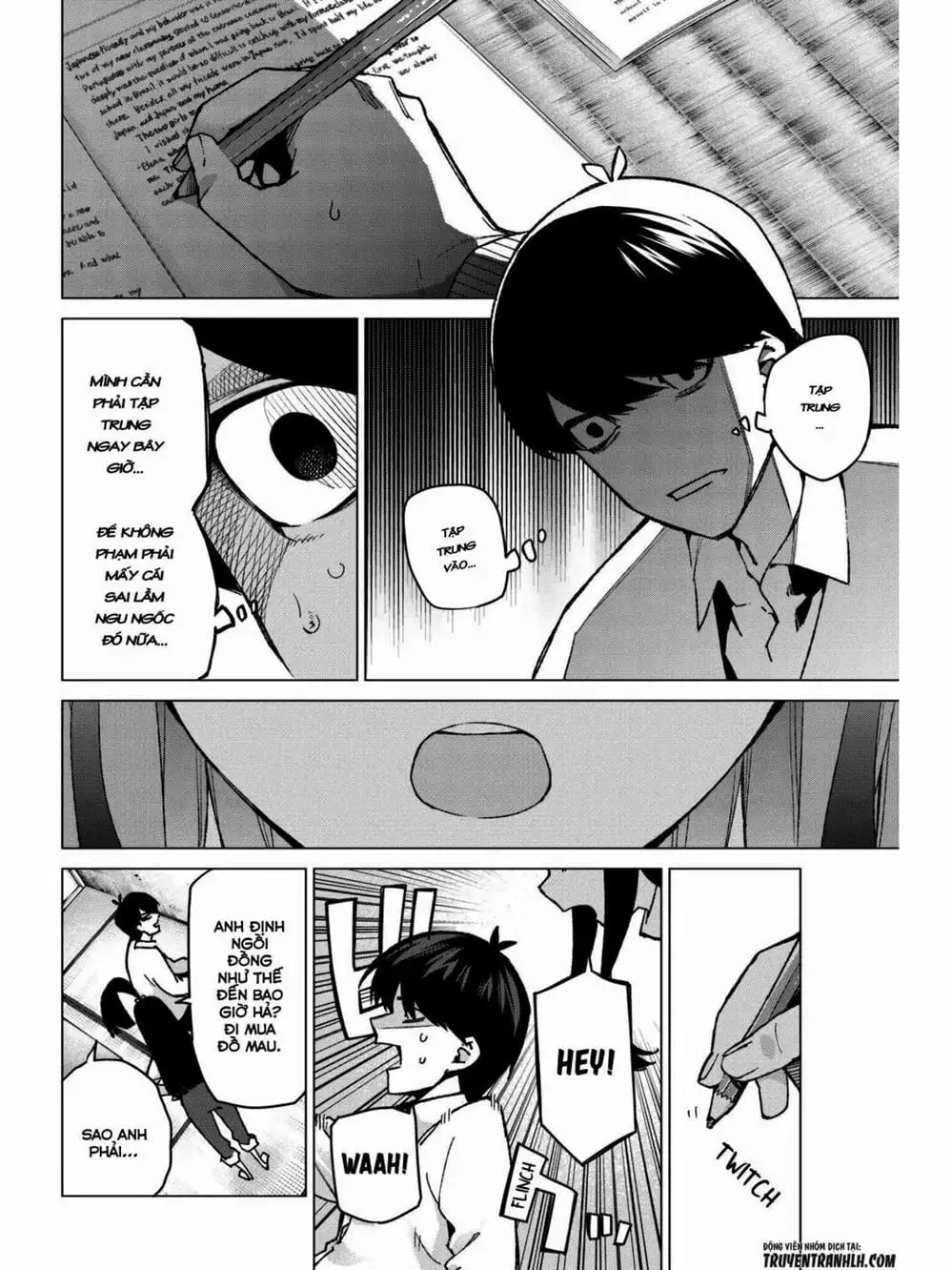 Truyện Tranh Nhà Có 5 Nàng Dâu - Gotoubun No Hanayome trang 6