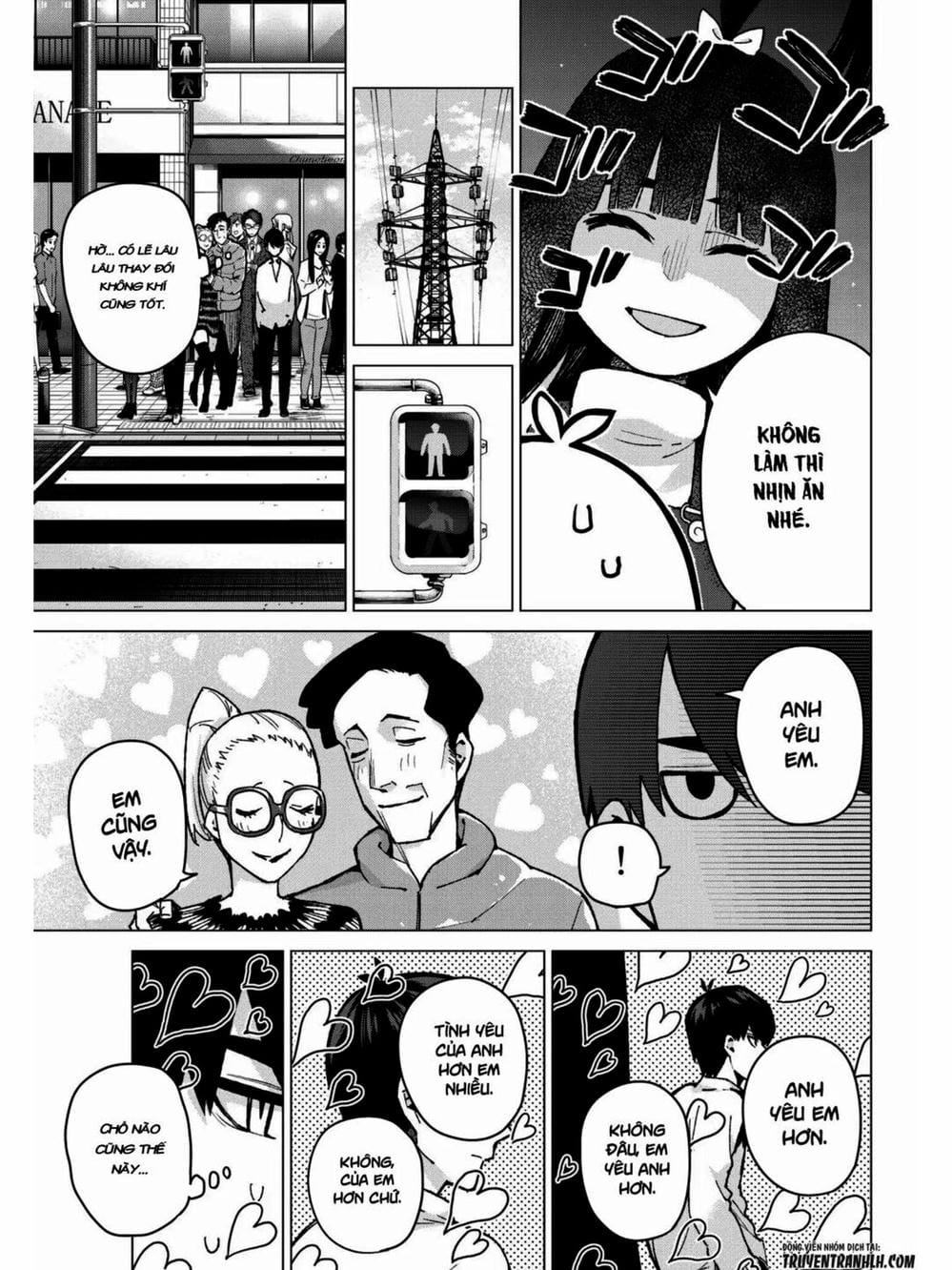 Truyện Tranh Nhà Có 5 Nàng Dâu - Gotoubun No Hanayome trang 6