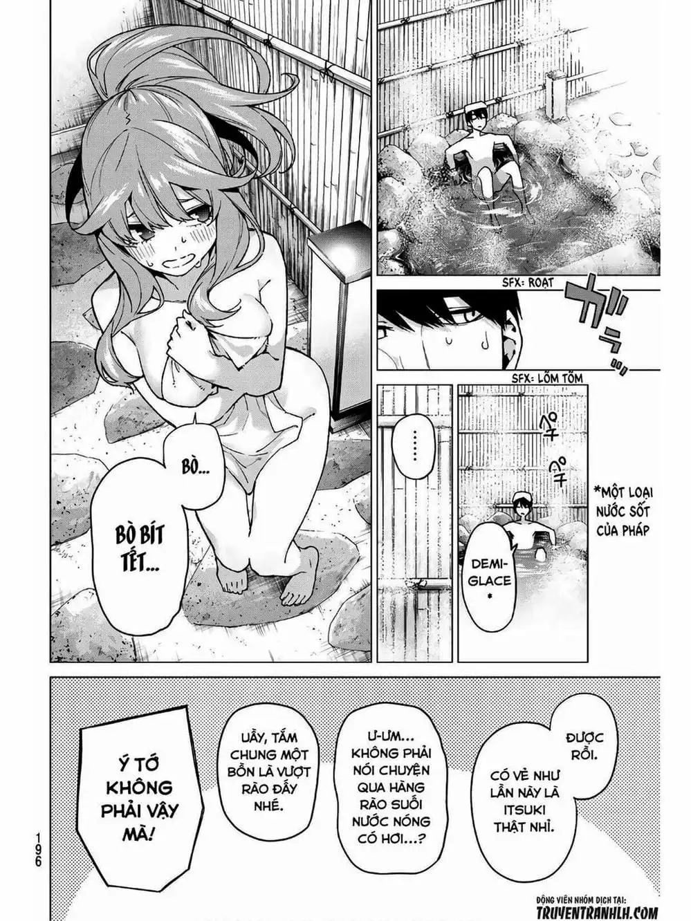 Truyện Tranh Nhà Có 5 Nàng Dâu - Gotoubun No Hanayome trang 6