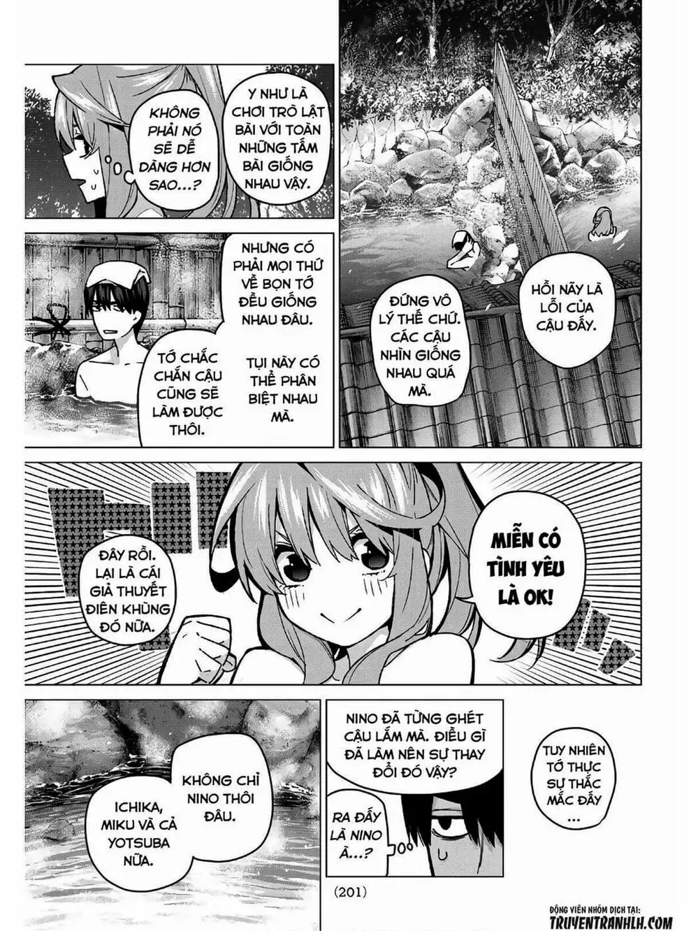 Truyện Tranh Nhà Có 5 Nàng Dâu - Gotoubun No Hanayome trang 6