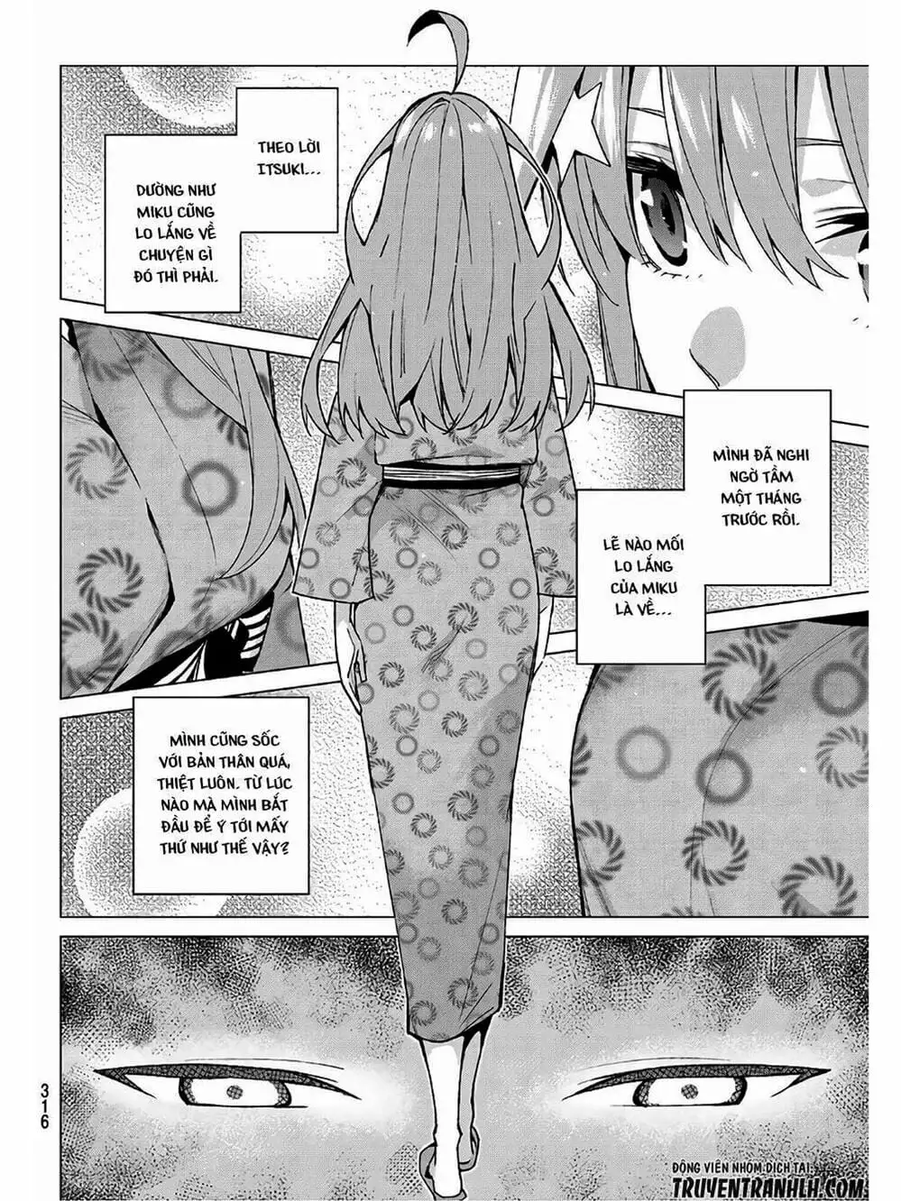 Truyện Tranh Nhà Có 5 Nàng Dâu - Gotoubun No Hanayome trang 6