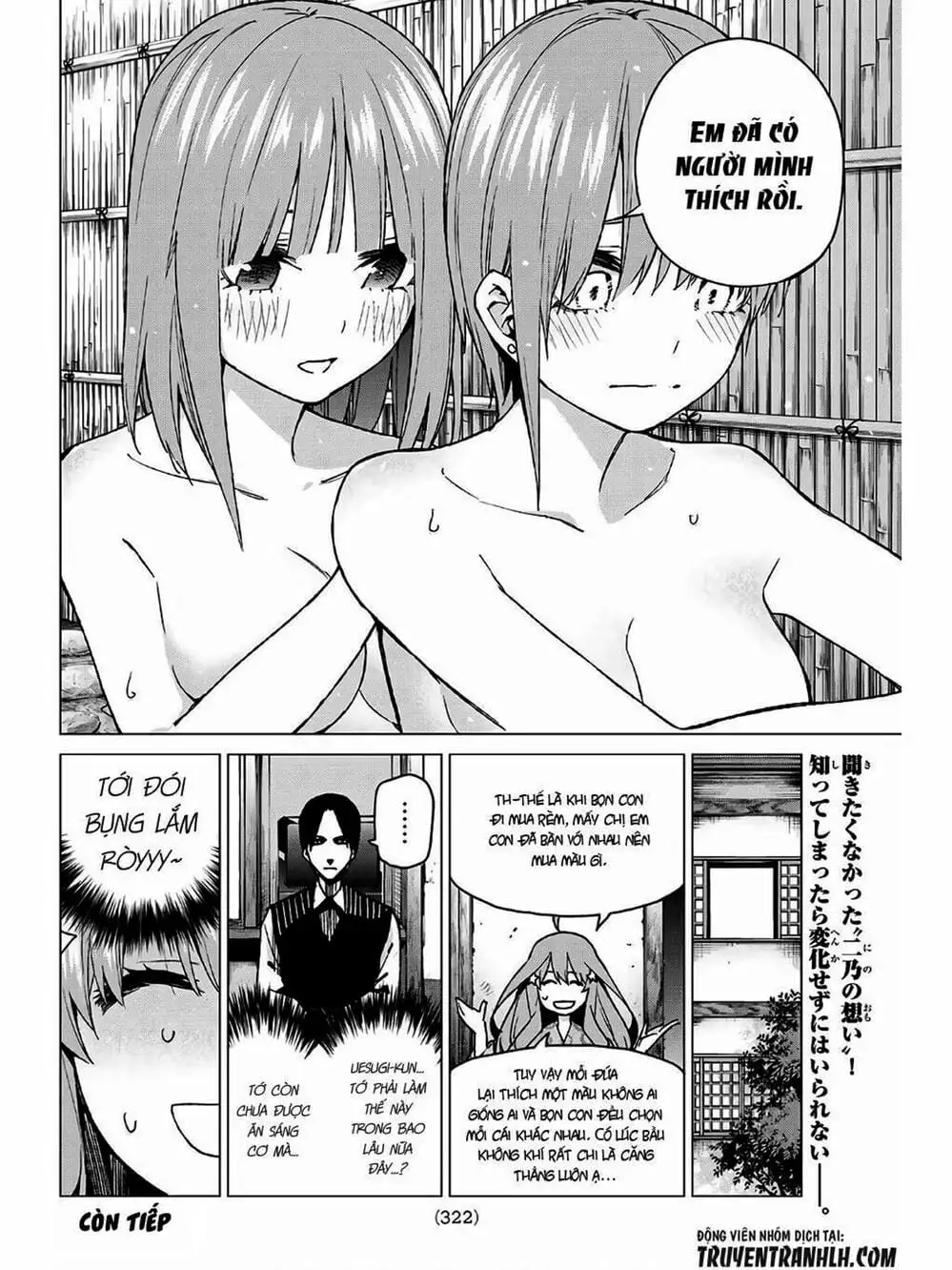 Truyện Tranh Nhà Có 5 Nàng Dâu - Gotoubun No Hanayome trang 6