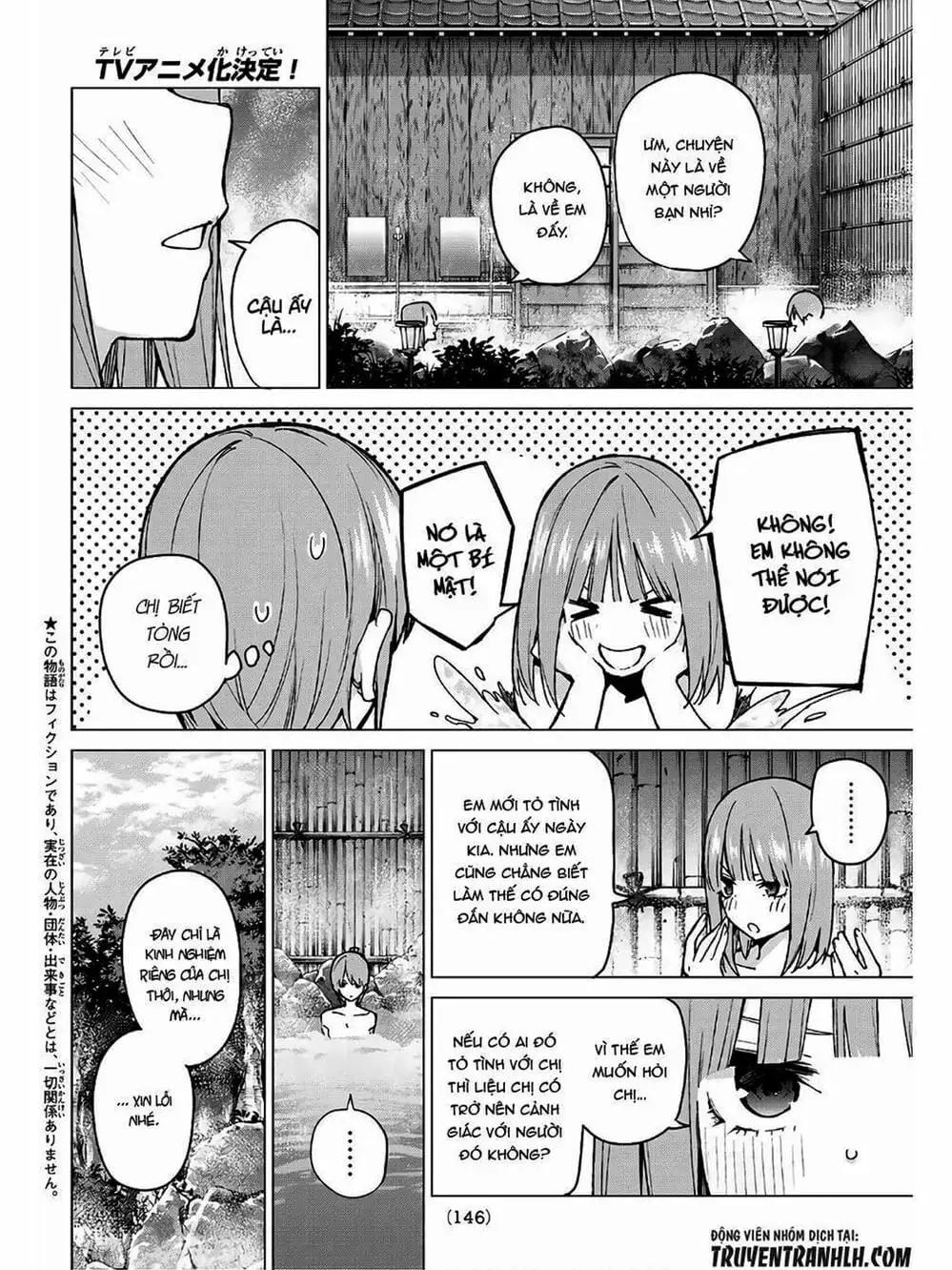 Truyện Tranh Nhà Có 5 Nàng Dâu - Gotoubun No Hanayome trang 6