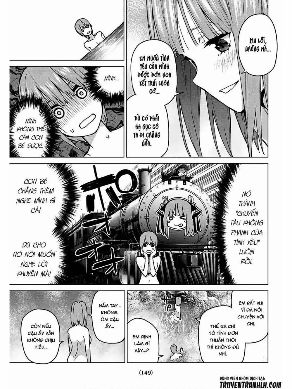 Truyện Tranh Nhà Có 5 Nàng Dâu - Gotoubun No Hanayome trang 6