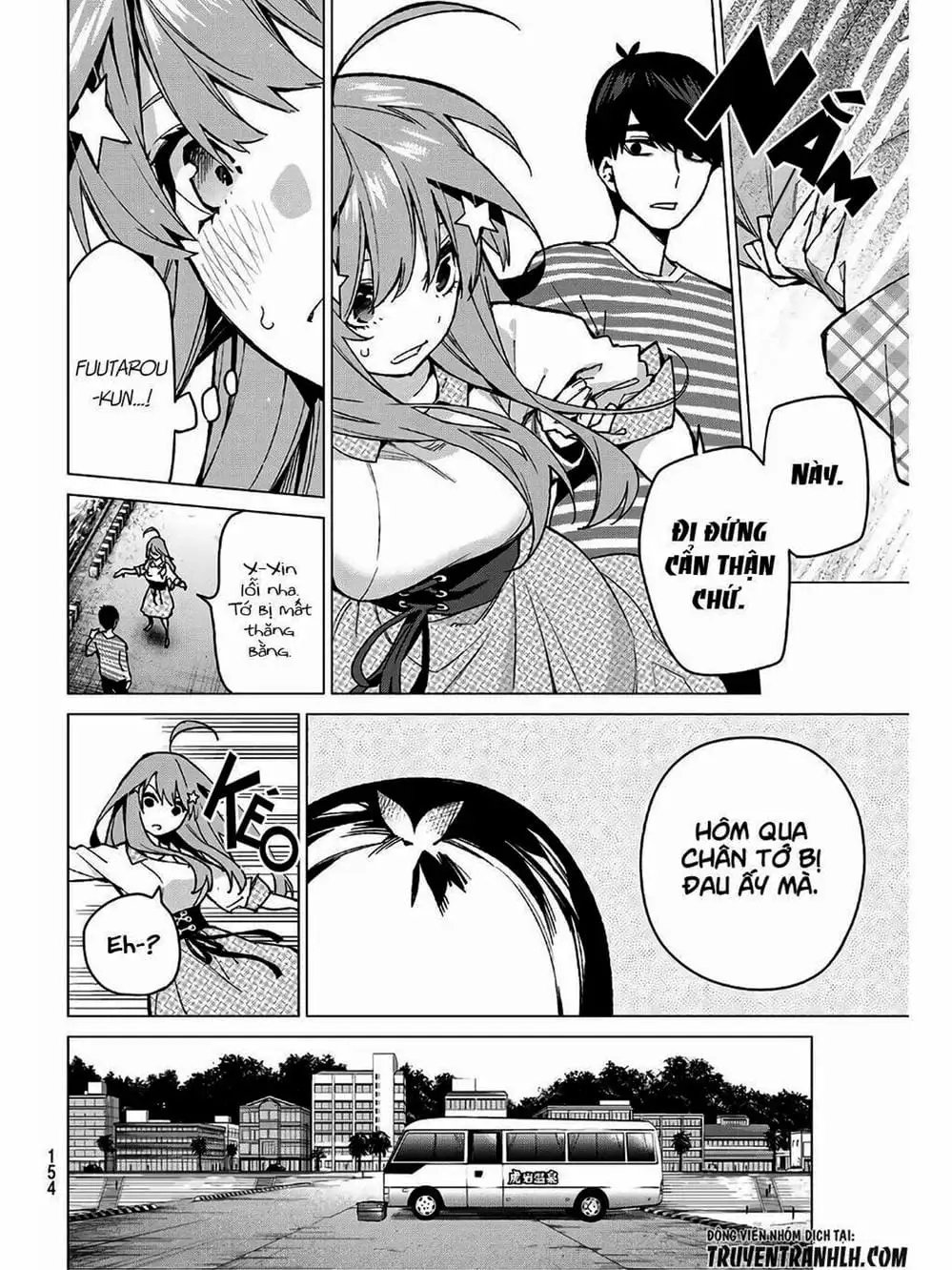 Truyện Tranh Nhà Có 5 Nàng Dâu - Gotoubun No Hanayome trang 6