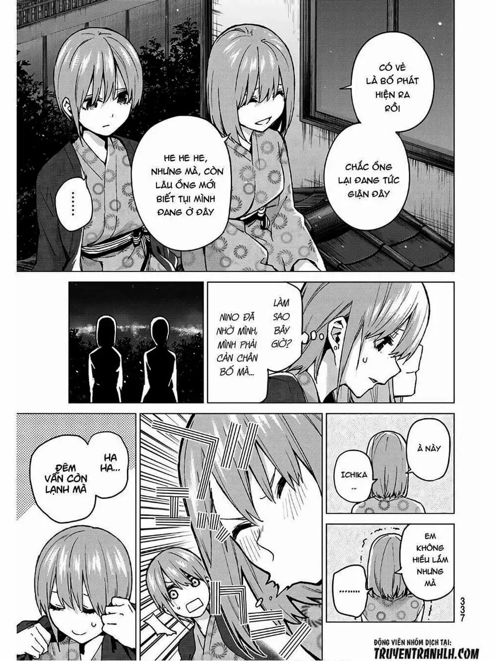 Truyện Tranh Nhà Có 5 Nàng Dâu - Gotoubun No Hanayome trang 6