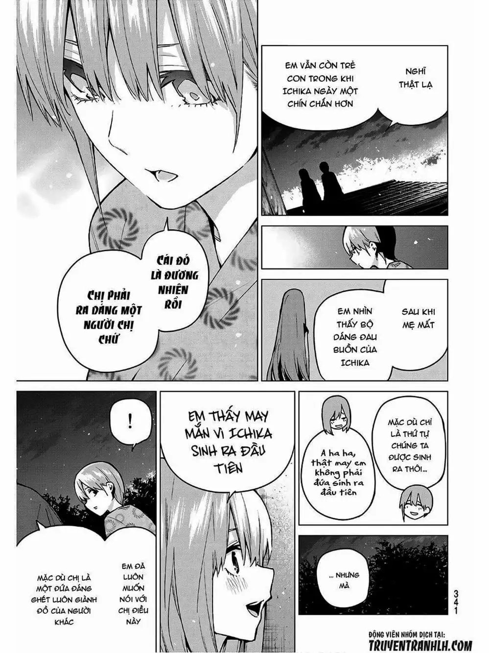 Truyện Tranh Nhà Có 5 Nàng Dâu - Gotoubun No Hanayome trang 6