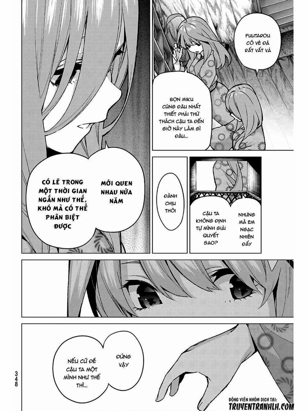 Truyện Tranh Nhà Có 5 Nàng Dâu - Gotoubun No Hanayome trang 6