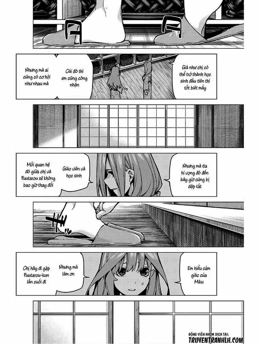 Truyện Tranh Nhà Có 5 Nàng Dâu - Gotoubun No Hanayome trang 6