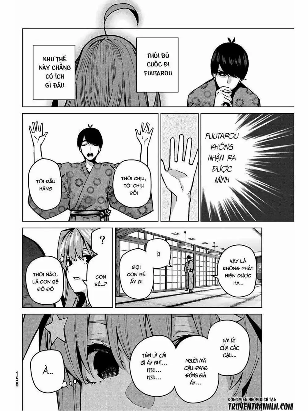 Truyện Tranh Nhà Có 5 Nàng Dâu - Gotoubun No Hanayome trang 6