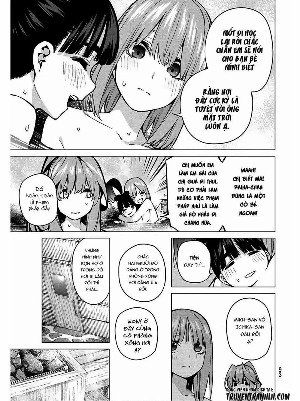 Truyện Tranh Nhà Có 5 Nàng Dâu - Gotoubun No Hanayome trang 6