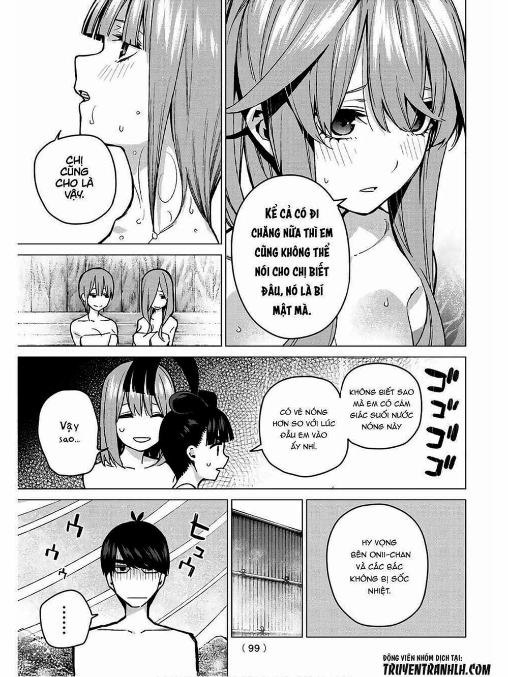 Truyện Tranh Nhà Có 5 Nàng Dâu - Gotoubun No Hanayome trang 6