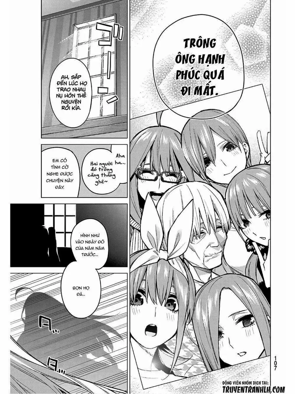 Truyện Tranh Nhà Có 5 Nàng Dâu - Gotoubun No Hanayome trang 6