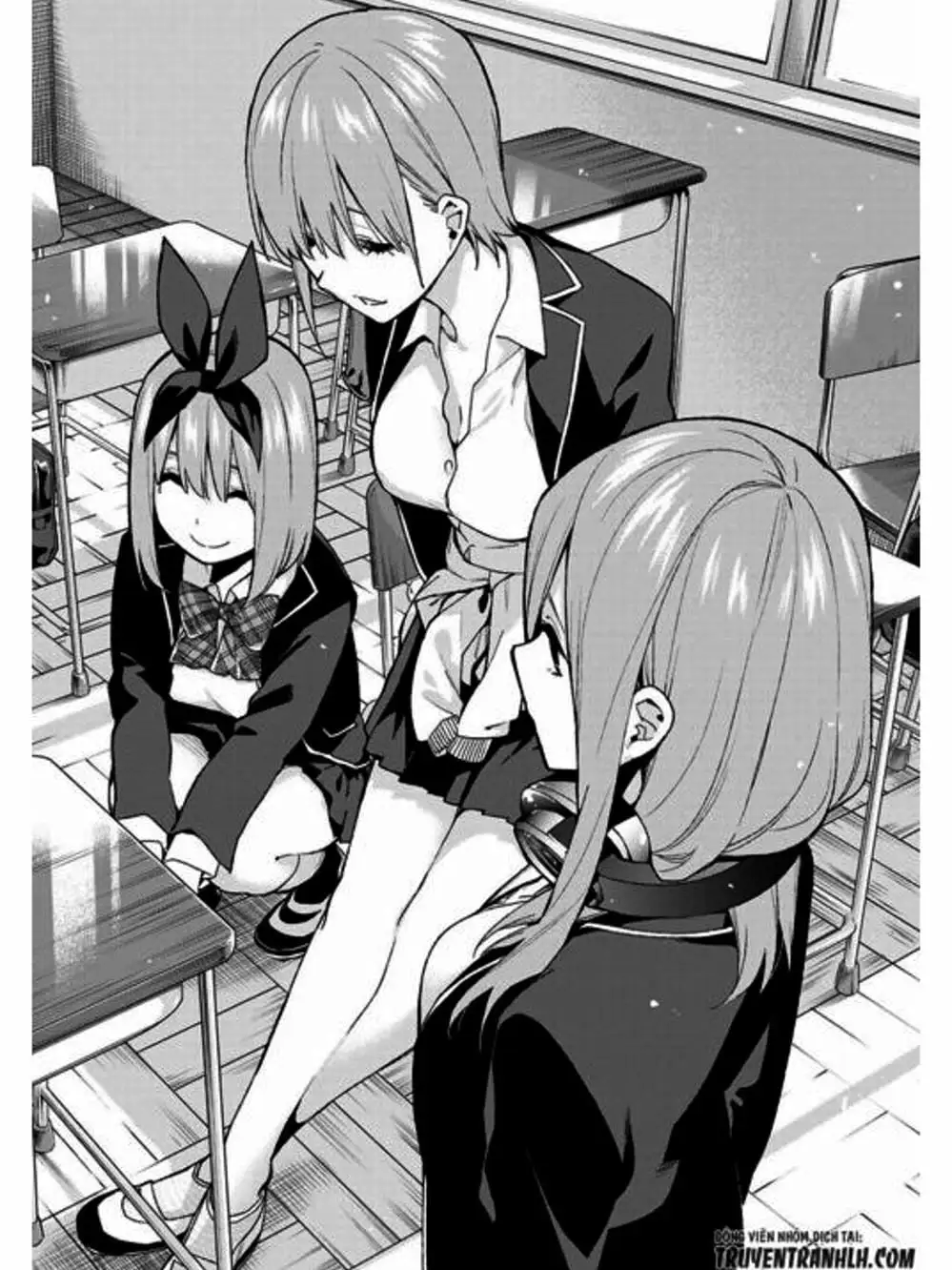 Truyện Tranh Nhà Có 5 Nàng Dâu - Gotoubun No Hanayome trang 6