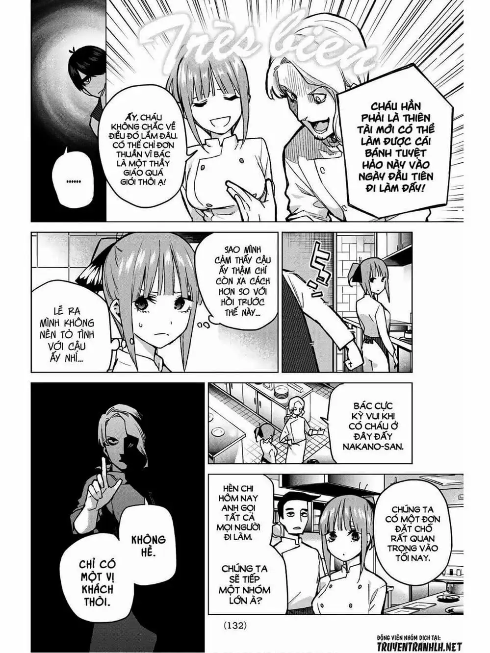 Truyện Tranh Nhà Có 5 Nàng Dâu - Gotoubun No Hanayome trang 6