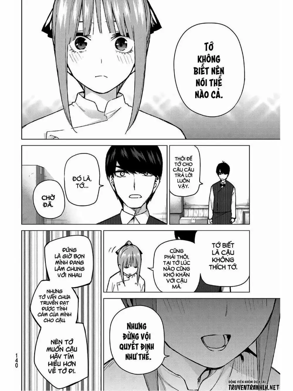 Truyện Tranh Nhà Có 5 Nàng Dâu - Gotoubun No Hanayome trang 6