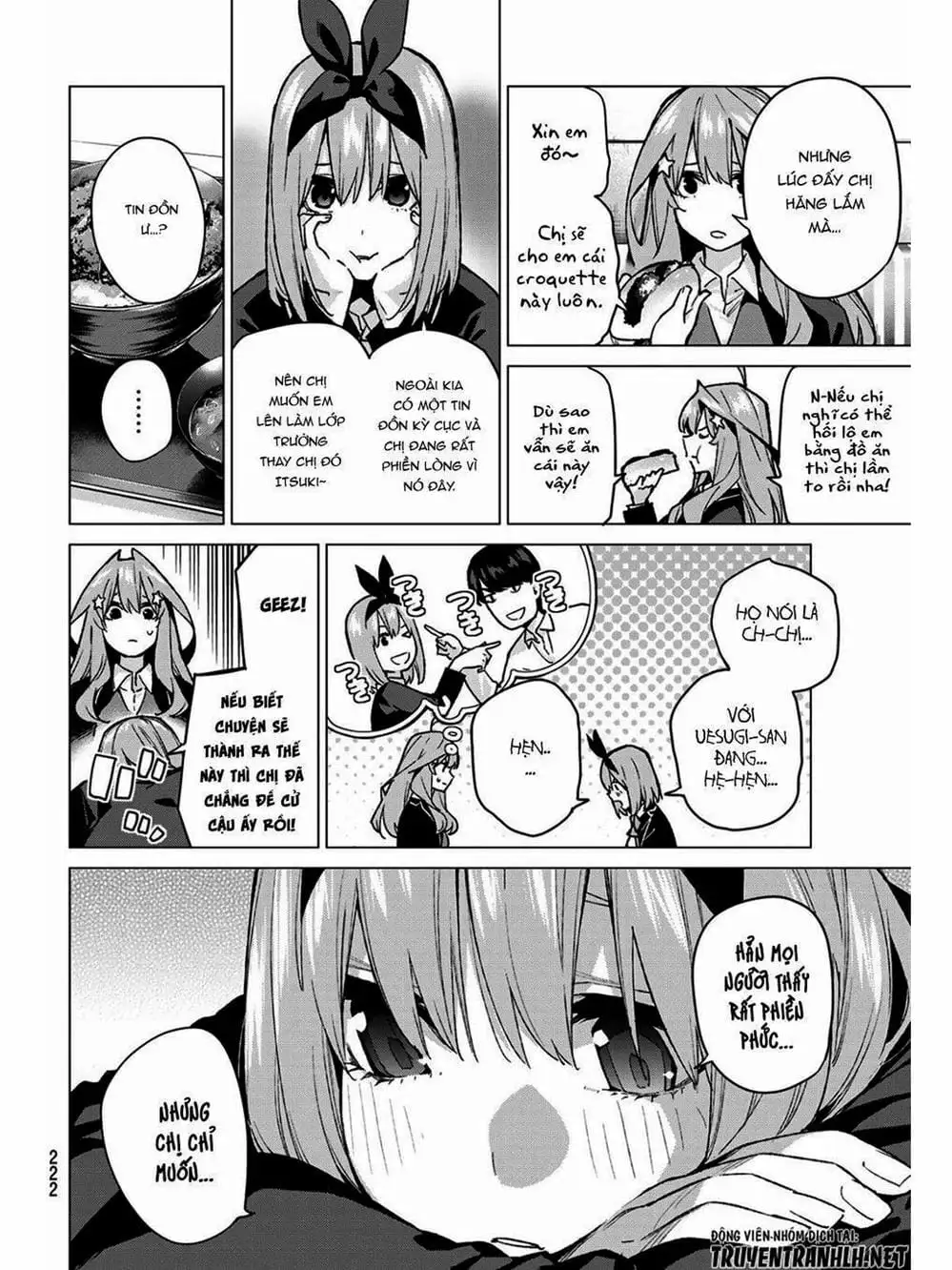 Truyện Tranh Nhà Có 5 Nàng Dâu - Gotoubun No Hanayome trang 6