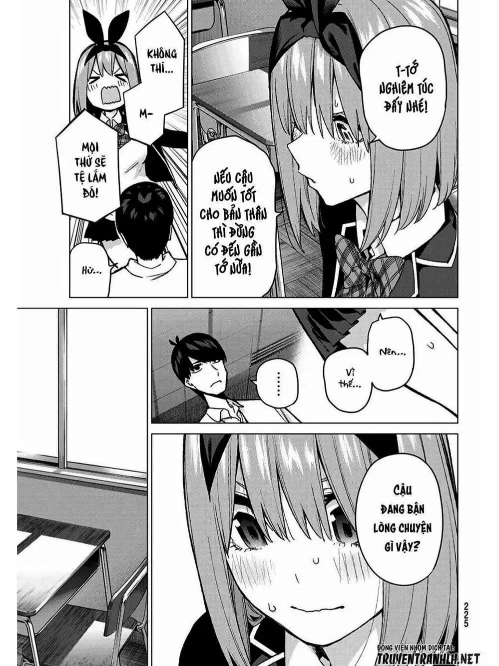 Truyện Tranh Nhà Có 5 Nàng Dâu - Gotoubun No Hanayome trang 6