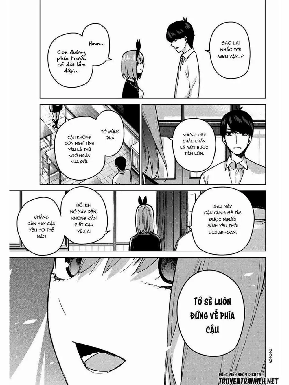 Truyện Tranh Nhà Có 5 Nàng Dâu - Gotoubun No Hanayome trang 6