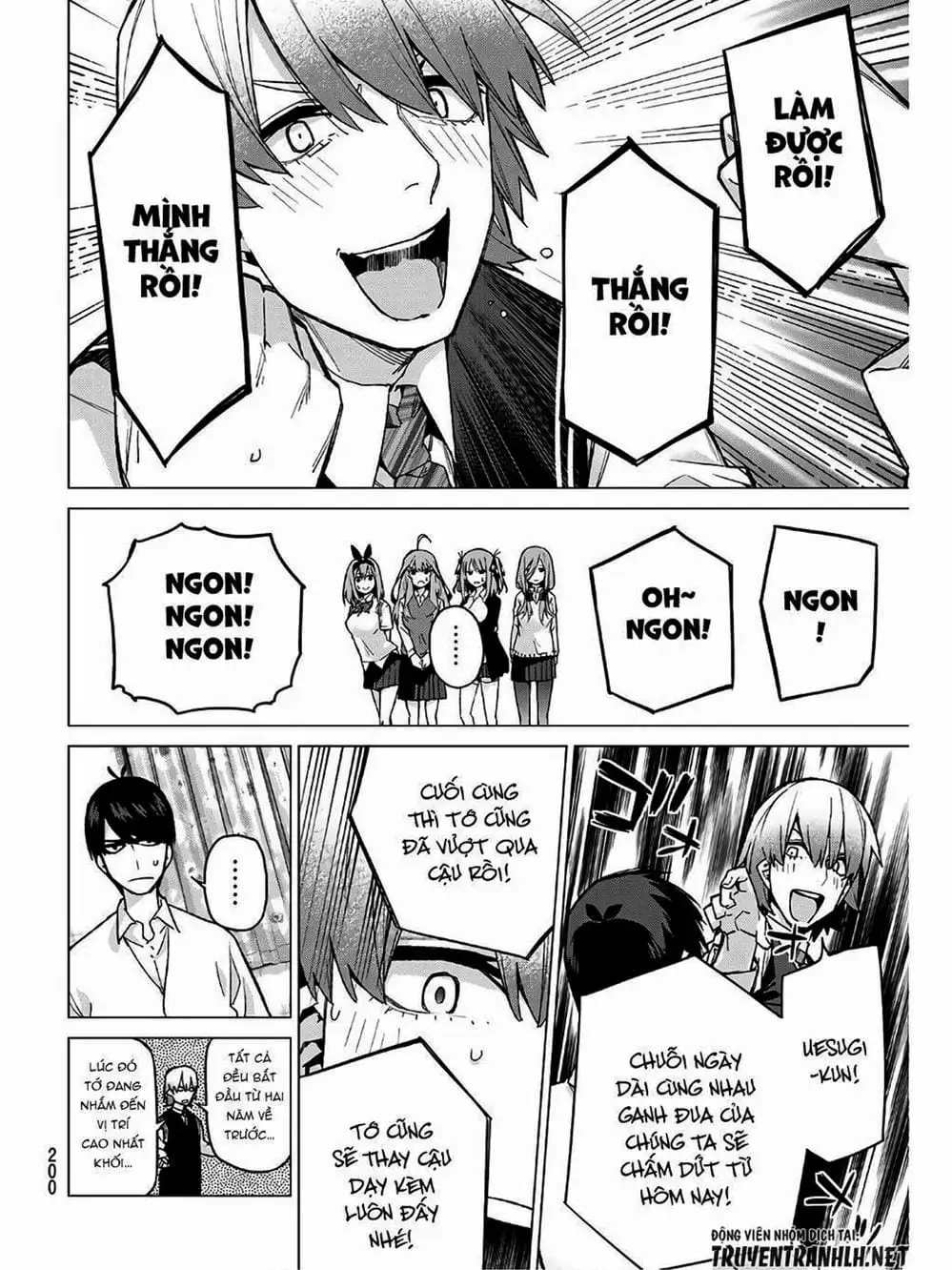 Truyện Tranh Nhà Có 5 Nàng Dâu - Gotoubun No Hanayome trang 6