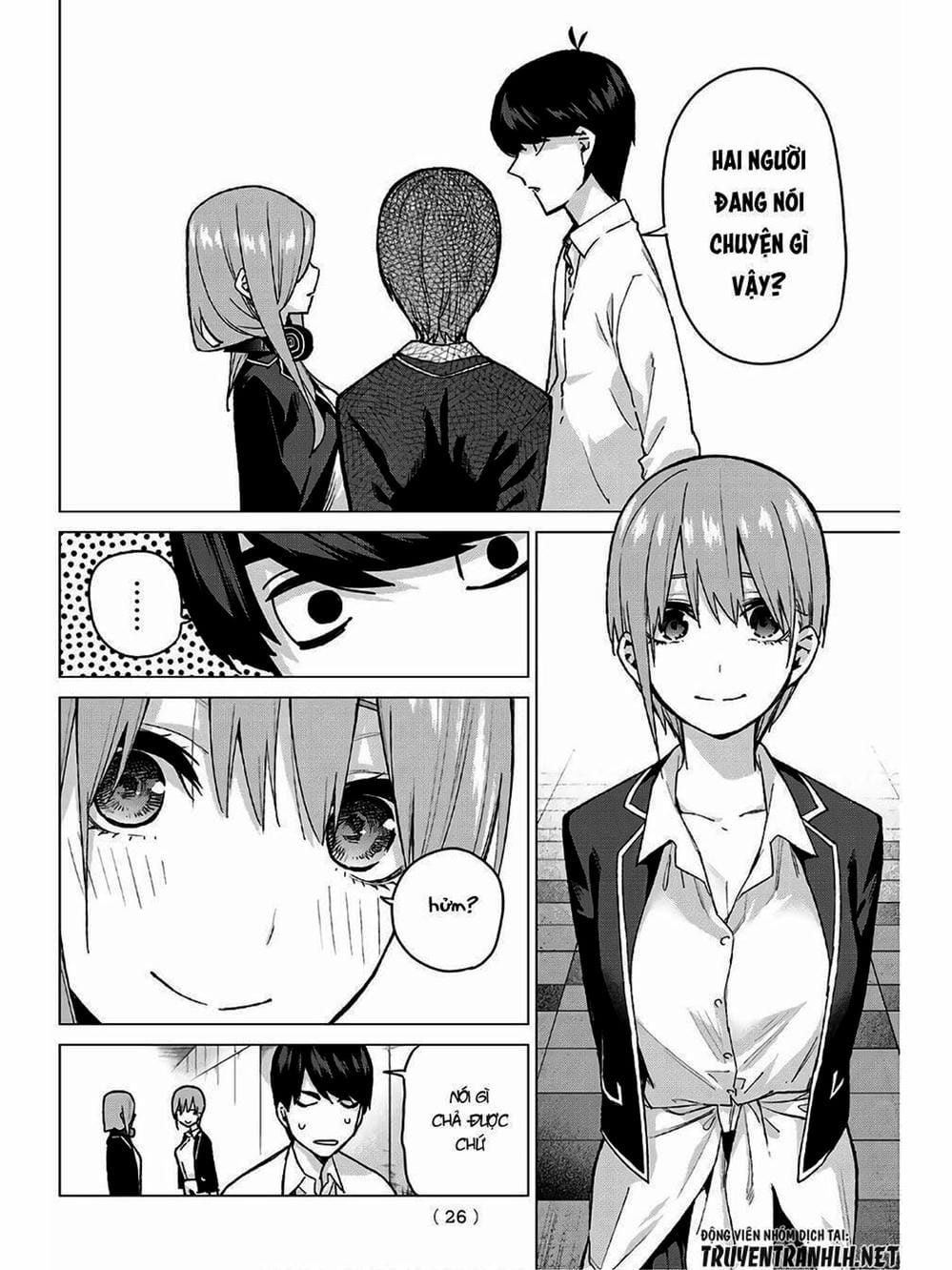 Truyện Tranh Nhà Có 5 Nàng Dâu - Gotoubun No Hanayome trang 6