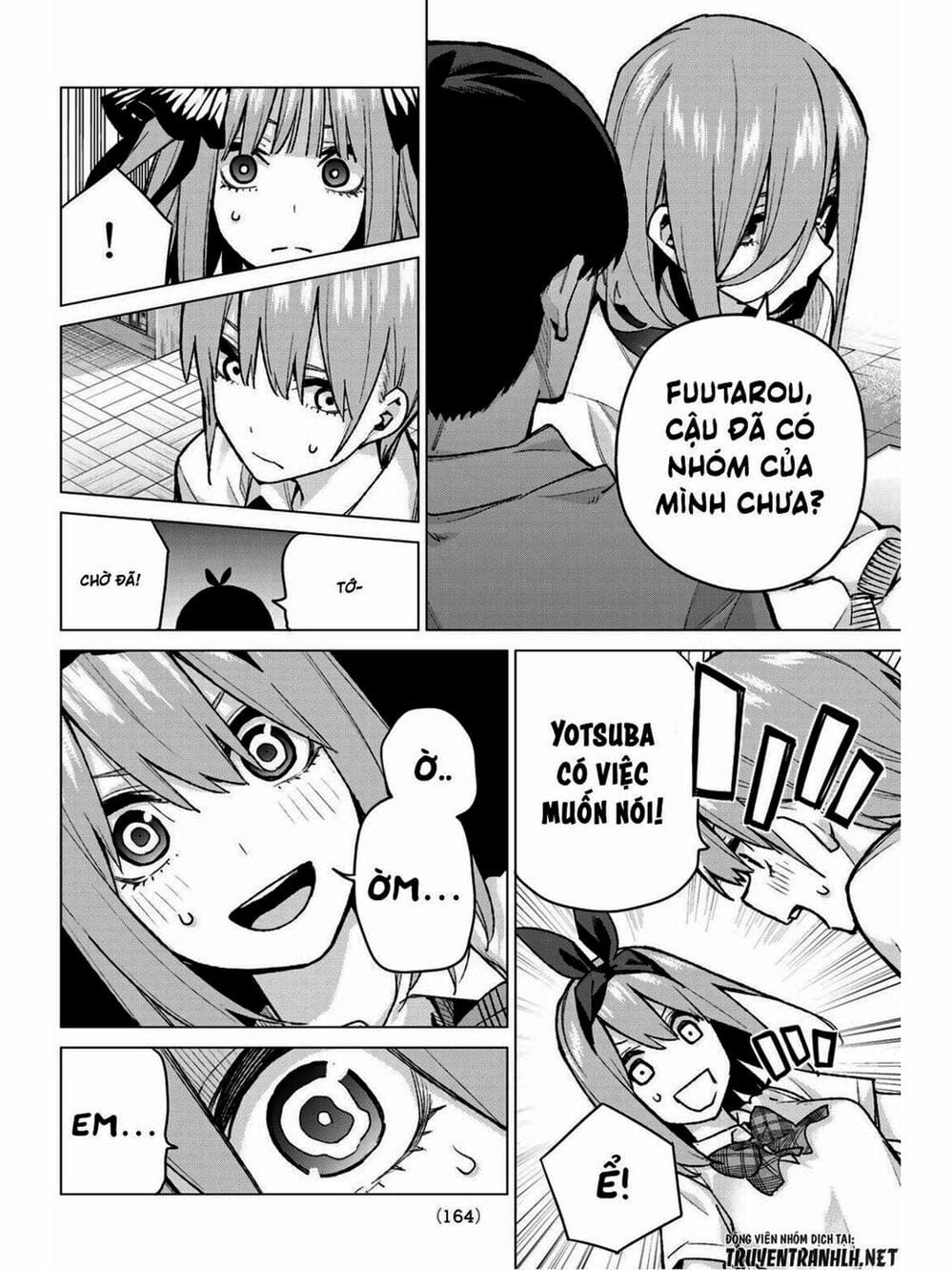 Truyện Tranh Nhà Có 5 Nàng Dâu - Gotoubun No Hanayome trang 6