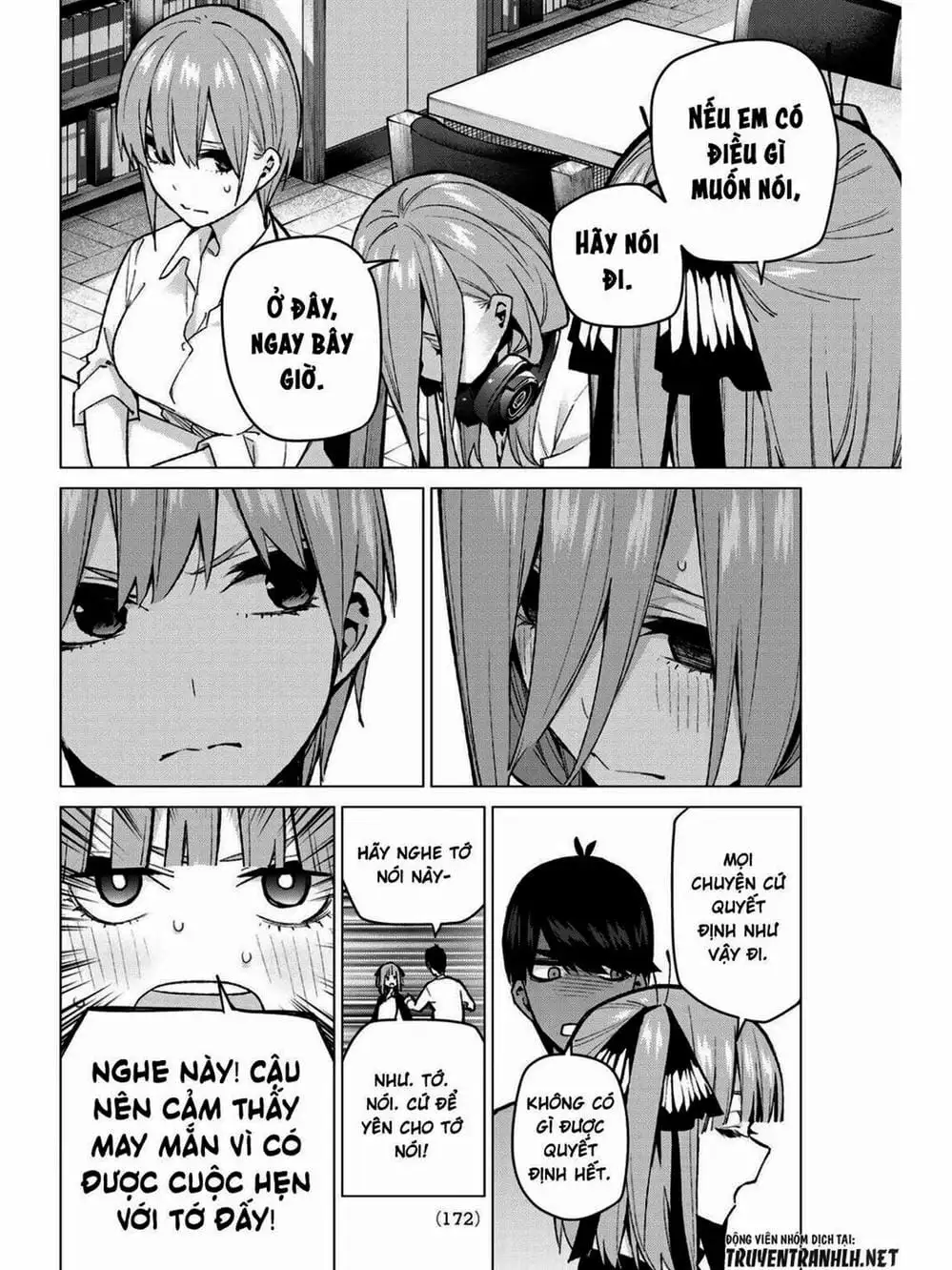 Truyện Tranh Nhà Có 5 Nàng Dâu - Gotoubun No Hanayome trang 6