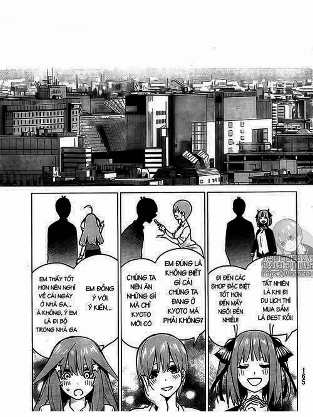 Truyện Tranh Nhà Có 5 Nàng Dâu - Gotoubun No Hanayome trang 6