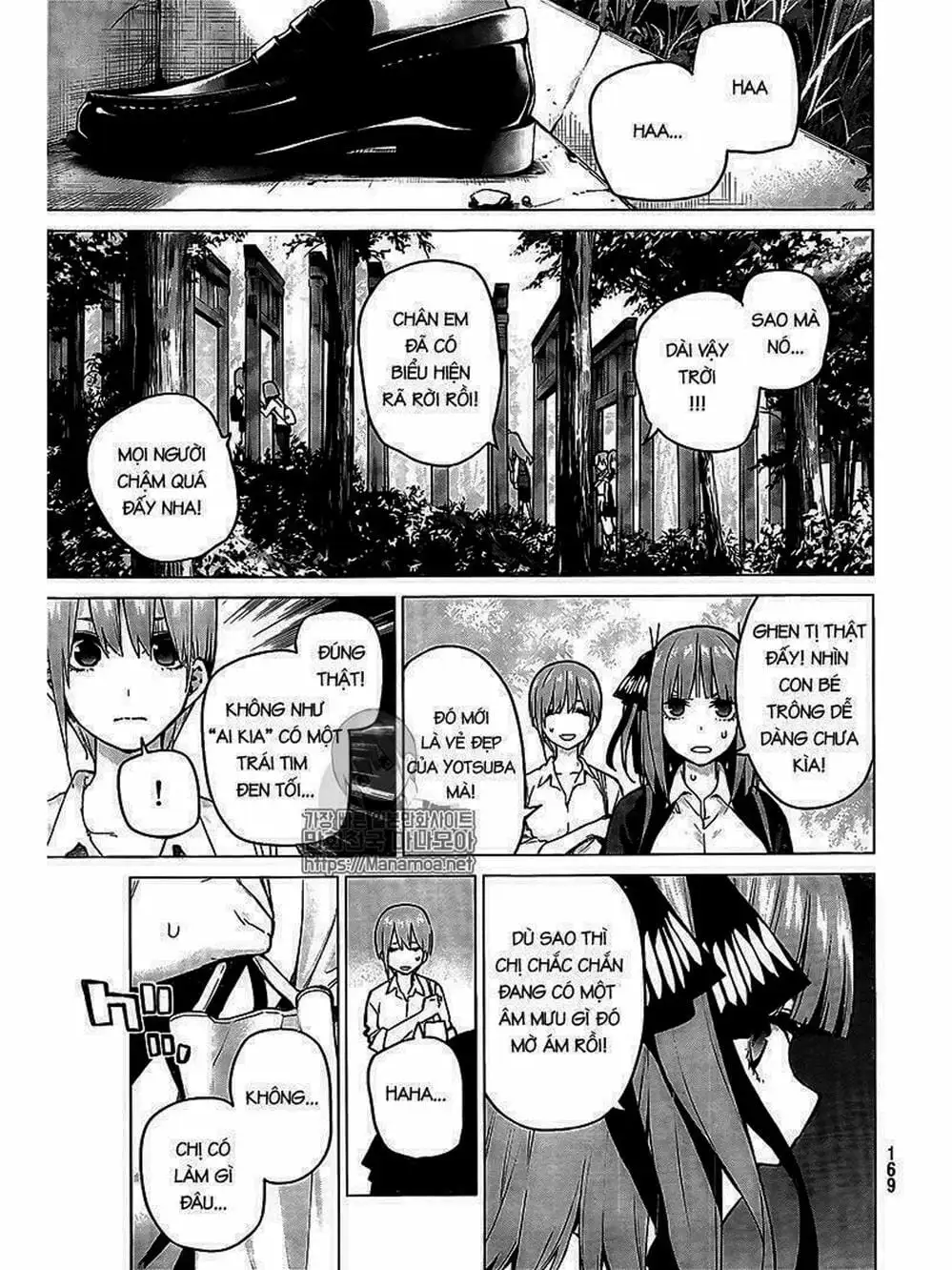 Truyện Tranh Nhà Có 5 Nàng Dâu - Gotoubun No Hanayome trang 6