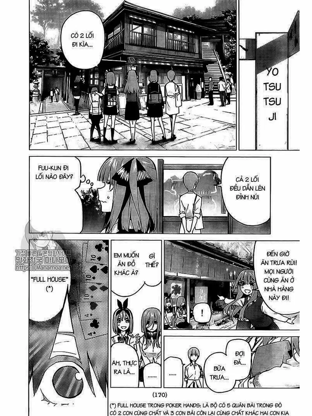 Truyện Tranh Nhà Có 5 Nàng Dâu - Gotoubun No Hanayome trang 6