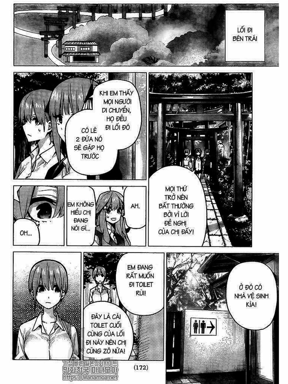 Truyện Tranh Nhà Có 5 Nàng Dâu - Gotoubun No Hanayome trang 6