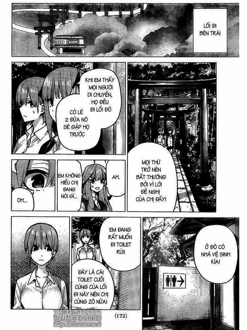 Truyện Tranh Nhà Có 5 Nàng Dâu - Gotoubun No Hanayome trang 6