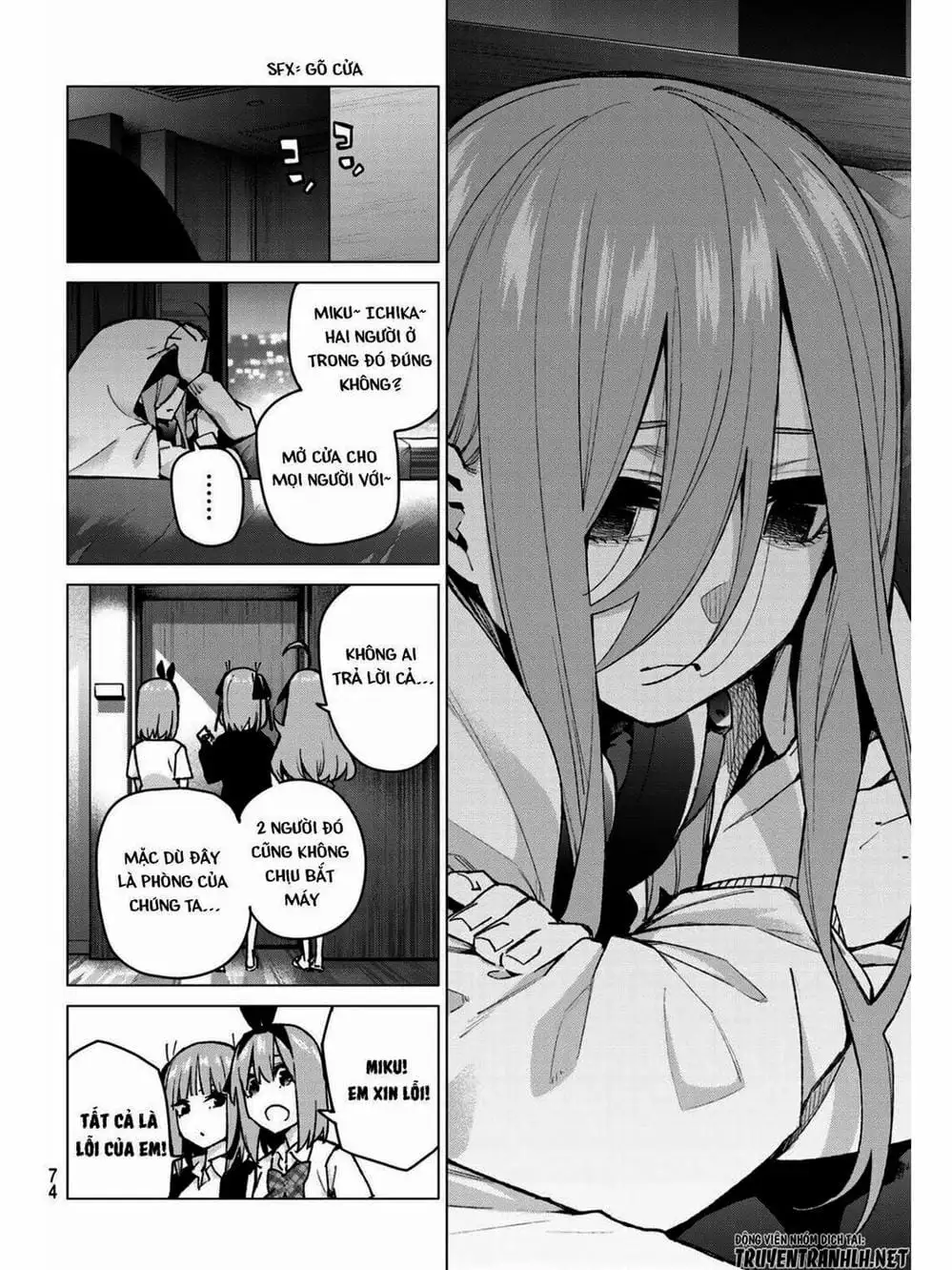Truyện Tranh Nhà Có 5 Nàng Dâu - Gotoubun No Hanayome trang 6
